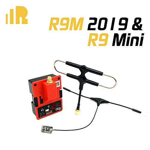 FrSky R9M 2019 Module & R9 Mini Receiver 900MHz Long Range Radio System w/Super 8 and T antenna [030